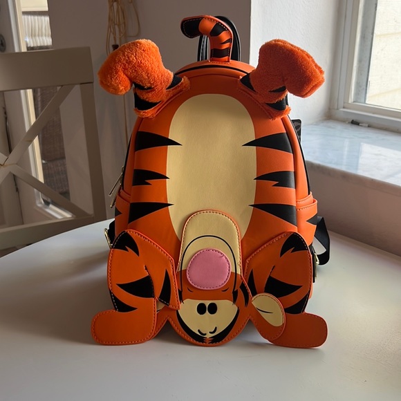 Disney Handbags - ✨HP✨ Loungefly Disney Winnie the Pooh Tigger Cosplay Mini Backpack NWT